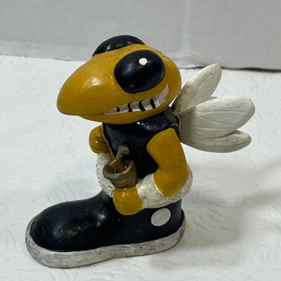VTG Georgia Tech Yellow Jackets "Buzz" Mascot Collegiate Figurine Standing 3.5" - Picture 2 of 9